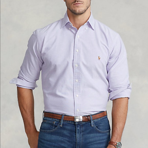Ralph Lauren Other - Ralph Lauren Lavender Classic Fit Button Down